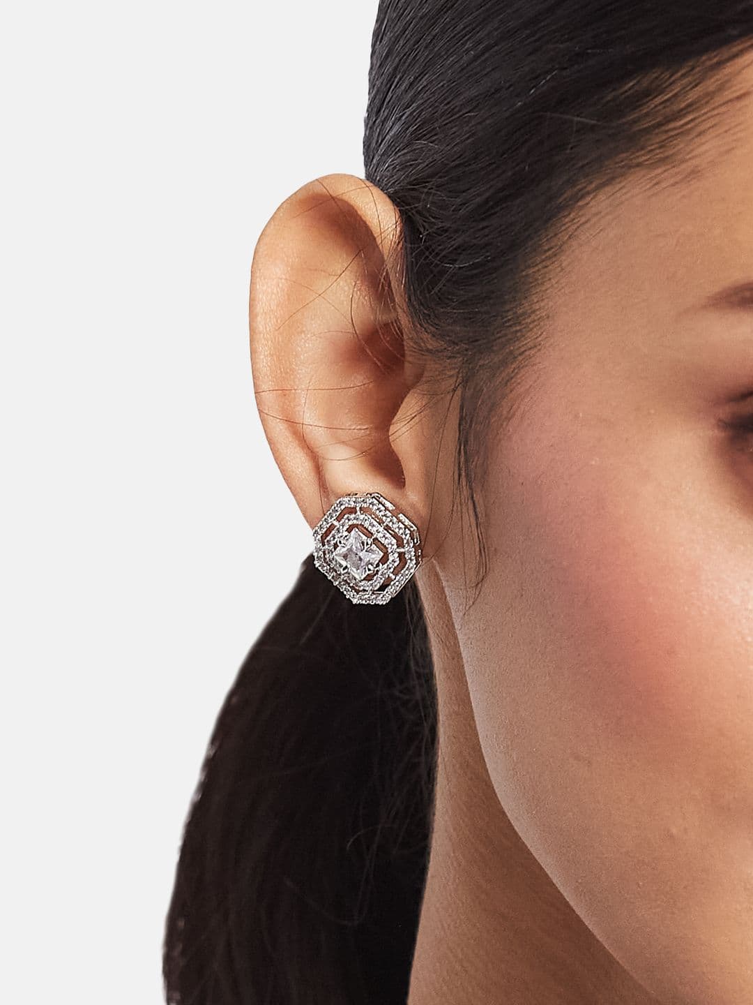 ATIBELLE Contemporary Drop Earrings thumbnail 4