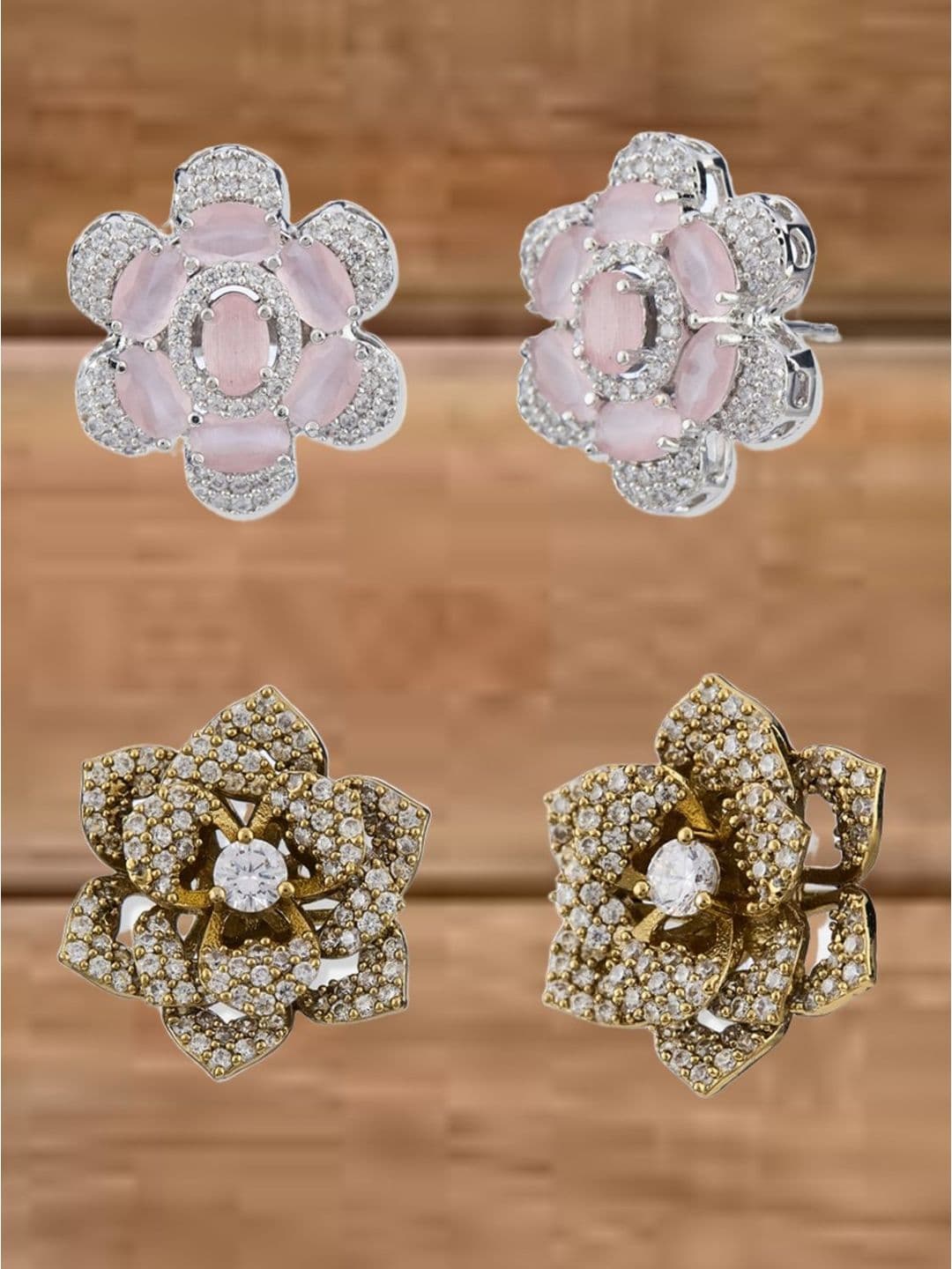 ATIBELLE Contemporary Studs Earrings