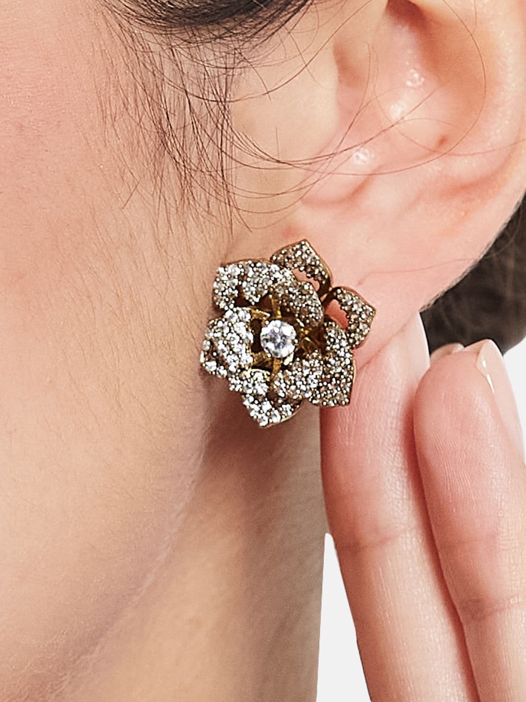 ATIBELLE Contemporary Studs Earrings thumbnail 7