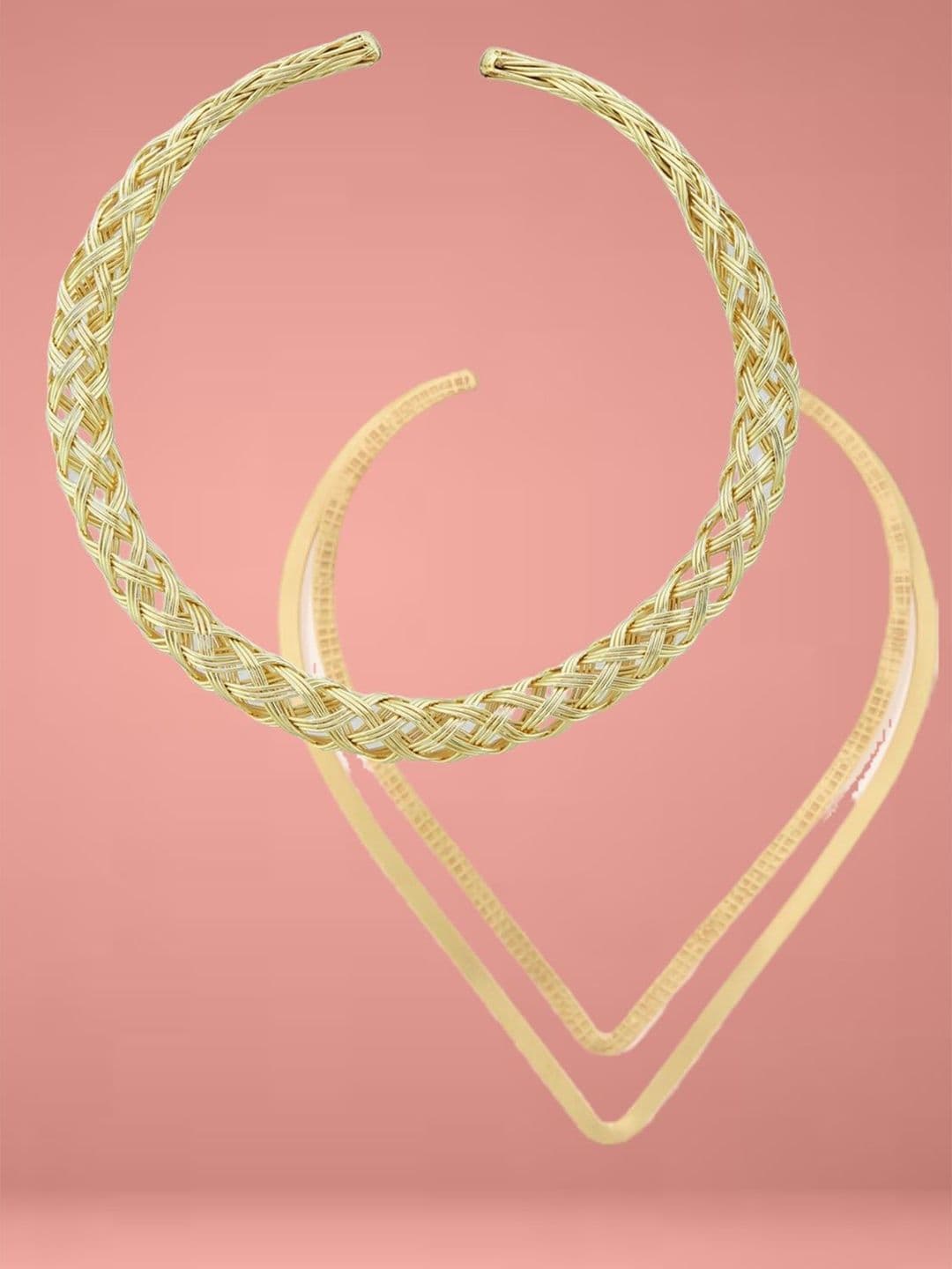 ATIBELLE Set Of 2 Gold-Plated Necklace - Image 1
