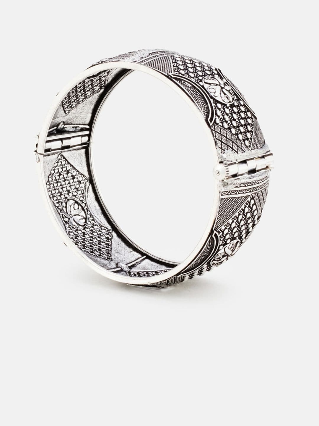 ATIBELLE Silver-Plated Stones-Studded Jewellery Set - Image 1