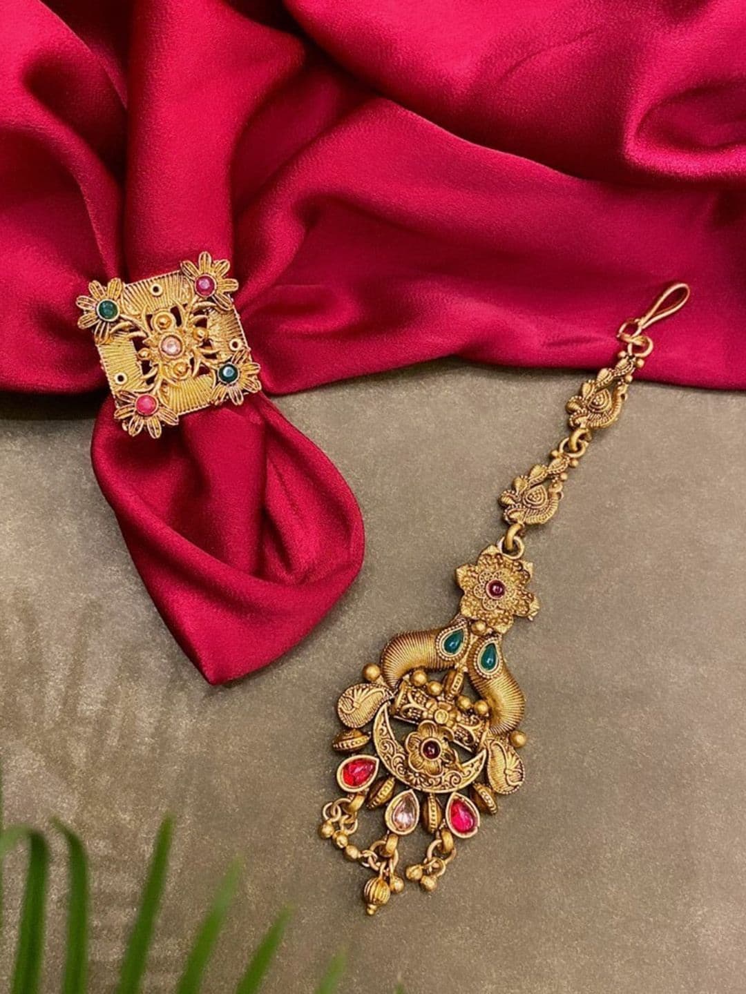 ATIBELLE Gold-Plated Jewellery Set - Image 1
