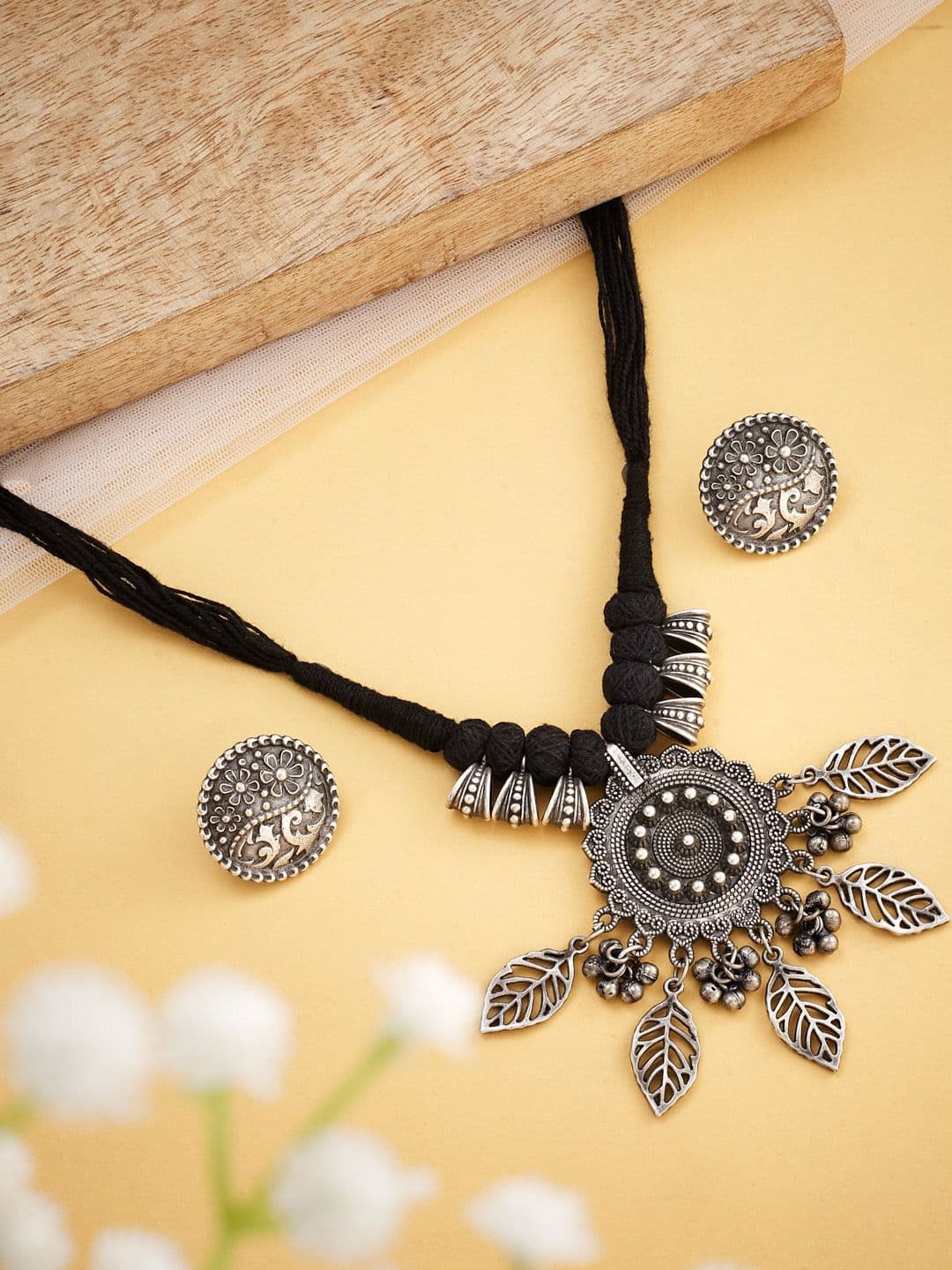 ATIBELLE Silver-Plated Jewellery Set - Image 1
