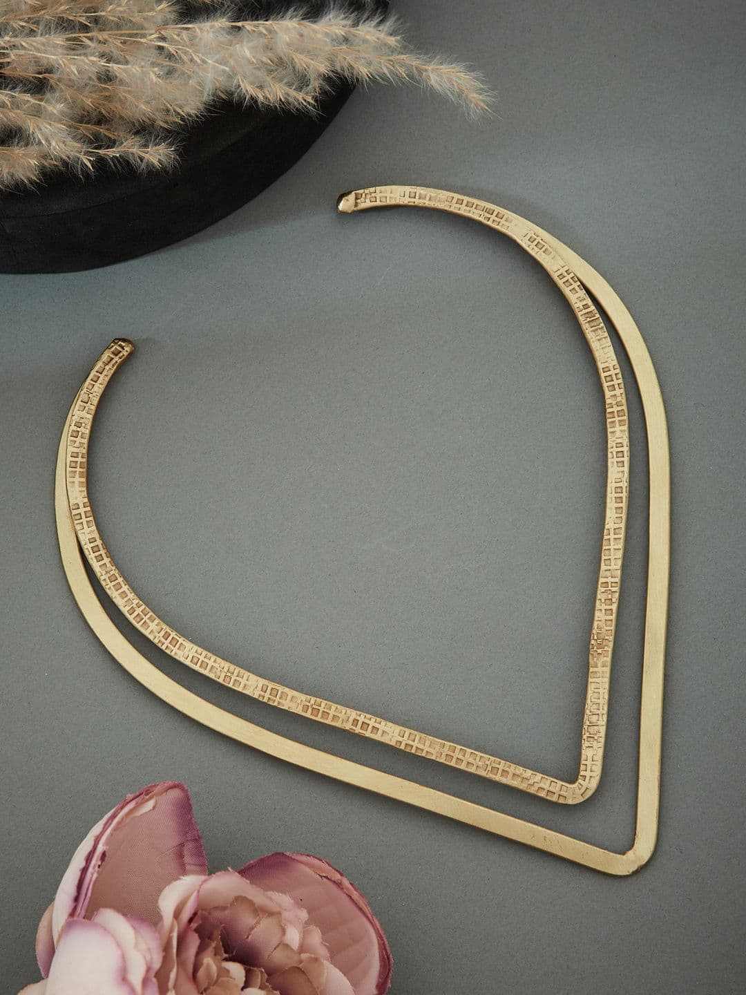 ATIBELLE Silver-Gold-Plated Layered Necklace - Image 1