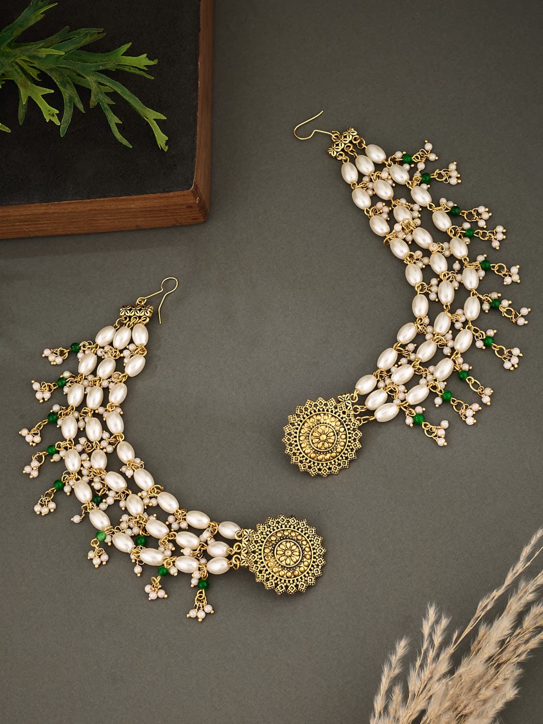 ATIBELLE Contemporary Drop Earrings - Image 1