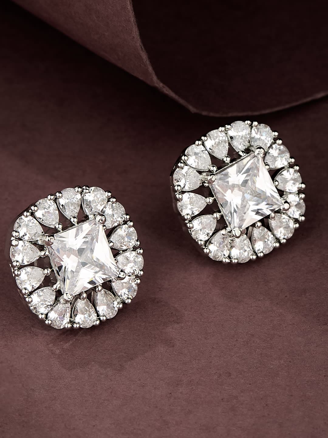 ATIBELLE Contemporary Studs Earrings - Image 1
