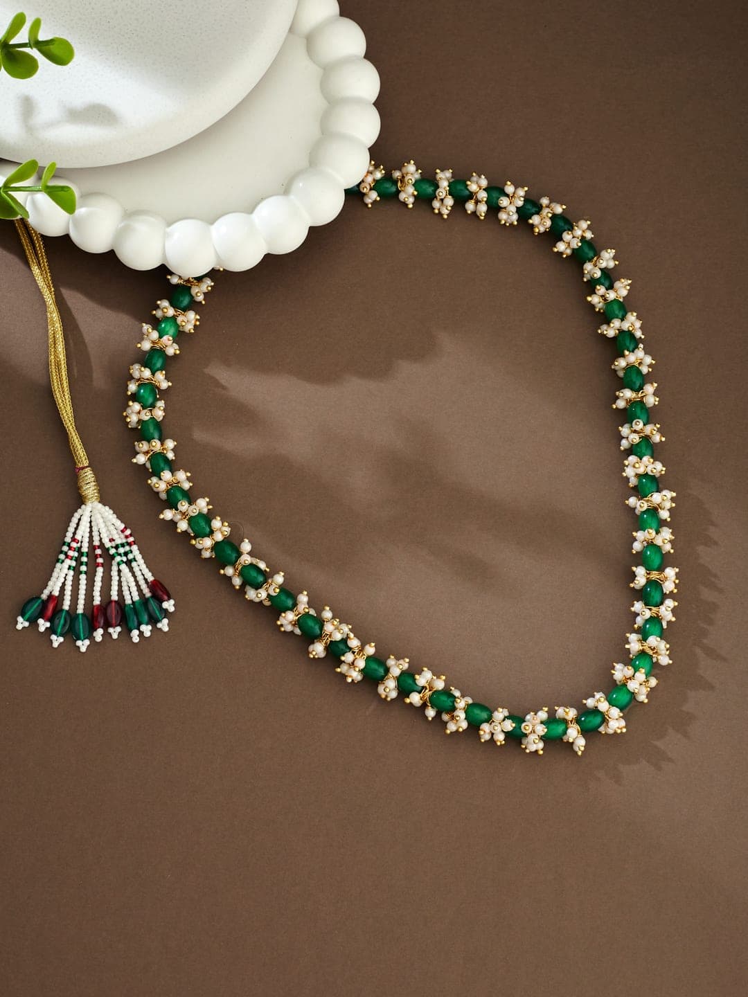 ATIBELLE Brass Gold-Plated Necklace - Image 1